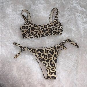 Cheetah bikini